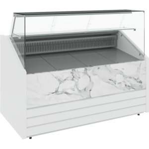 Витрина морозильная Carboma GC75 SL 1,5-1 фронт нестандартный цвет - Изображение 3