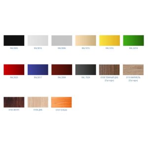 Витрина морозильная Carboma GC75 SL 1,5-1 фронт нестандартный цвет - Изображение 8