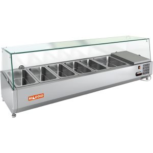 Витрина холодильная для ингредиентов HICOLD VRTG 1525 1/3