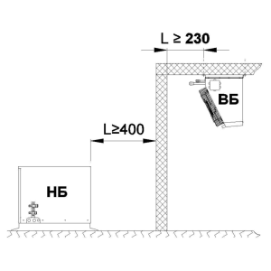 Сплит-система холодильная низкотемпературная Север BGSF 218 S L4 - Изображение 4