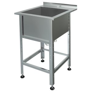 Ванна моечная с бортом МХМ МБ-1-0,4-0,63/0,63 (AISI 430, t=0,6)