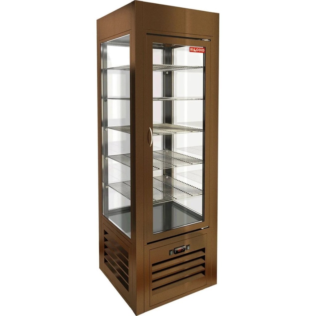 Витрина кондитерская HiCold VRC 350 Sh Bronze
