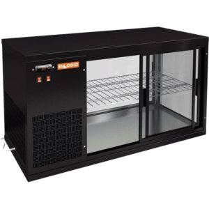 Витрина холодильная настольная HICOLD VRL 1300 L Black