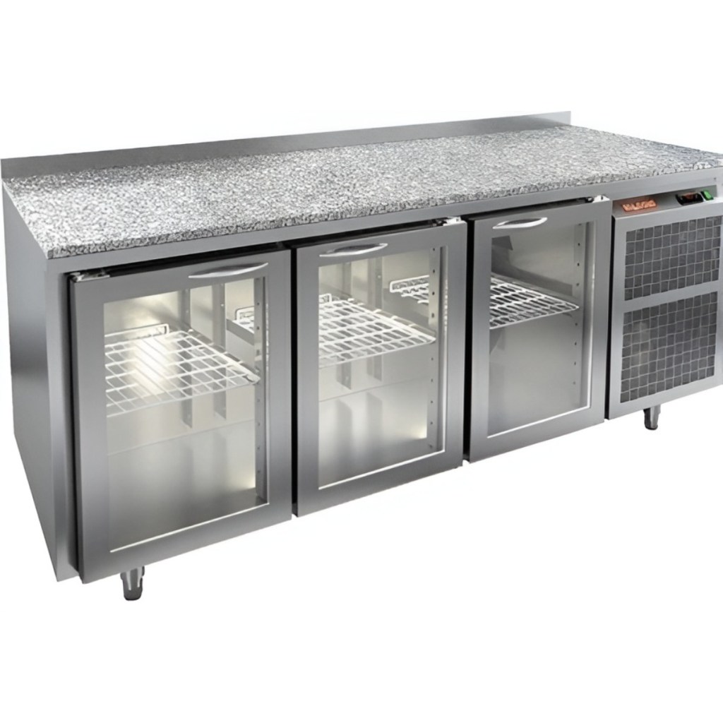 Стол холодильный среднетемпературный HiCold GNG 111 HT камень
