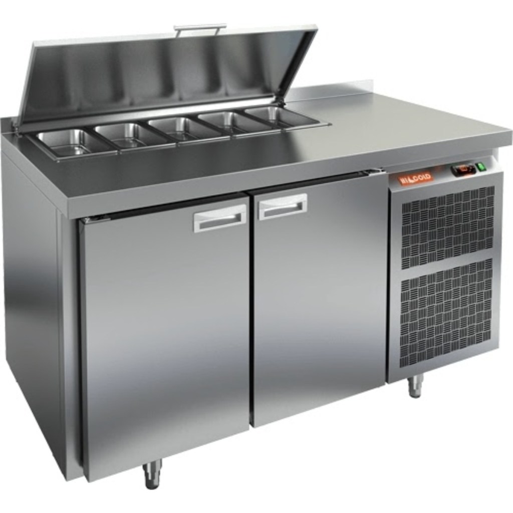 Стол холодильный для салатов HiCold SL1-11GN (1/3)