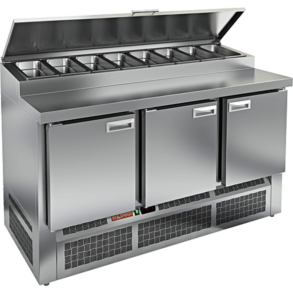 Стол холодильный для пиццы HiCold PZE1-111/GN (1/3H)