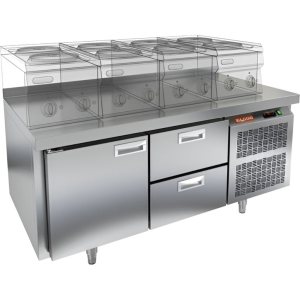 Стол морозильный HiCold SN 12/BT LT под тепловое оборудование