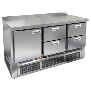 Стол холодильный среднетемпературный HiCold GNE 122/TN замок (5)