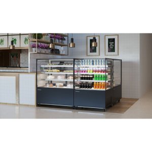 Витрина кондитерская Carboma KC71-130 N 0,6-1 (9005) нейтральная - Изображение 4