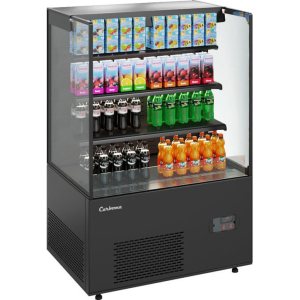 Витрина кондитерская Carboma KC71-130 VV 0,9-2 (9005) открытая, индивидуальное исполнение - Изображение 3