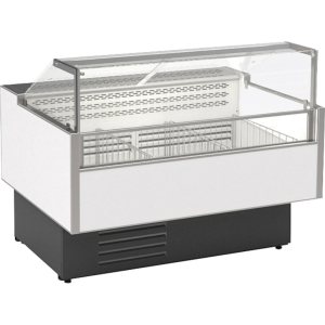 Витрина морозильная CRYSPI Gamma Quadro М 1200 LED (без агрегата, без боковин)