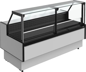 Витрина холодильная GC95 SL 1,8-1 с боковинами (версия 2.0) 9006-9005