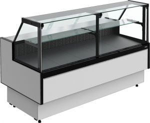 Витрина холодильная GC95 VV 1,8-1 с боковинами (версия 2.0) (9006-9005)