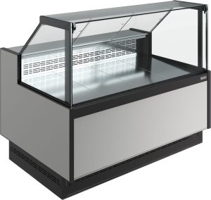 Витрина холодильная Carboma GC110 SM 0,94-1 без боковин (версия 2.0) (9006-0430)