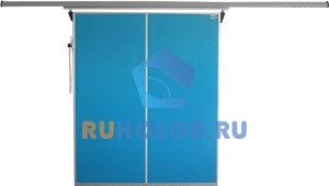 Откатная холодильная дверь Север СТ-ОХД 1600*2000/80