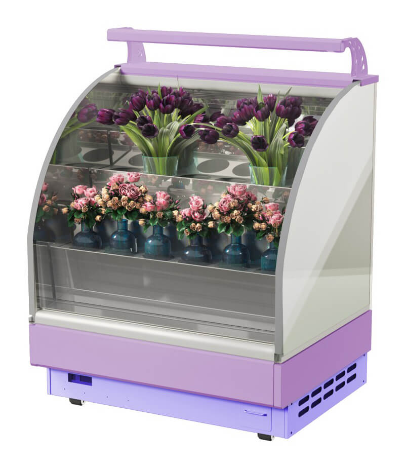 Горка холодильная для цветов Иней LIDA-STELLA FLORA Maxi 1,0