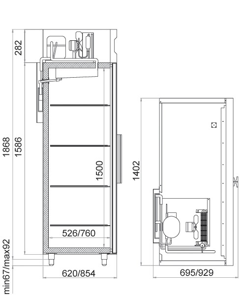 Шкаф холодильный Polair СМ 114-S  - Изображение 2