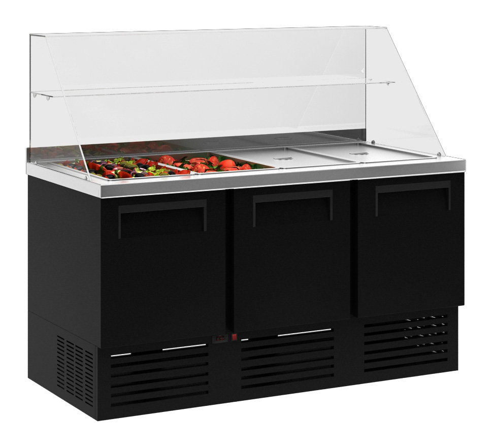 Холодильный стол для приготовления салатов Carboma T70 M2salGN-2 0430 - Изображение 3