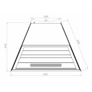 Витрина кондитерская Carboma K70 VV-3 Standard (версия 2.0) (9005) угловая - Изображение 3