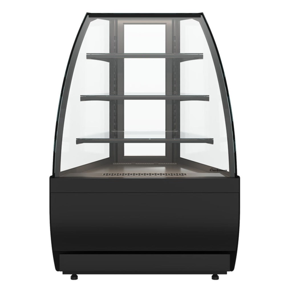 Витрина кондитерская Carboma K70 VV-3 Standard (версия 2.0) (9005) угловая